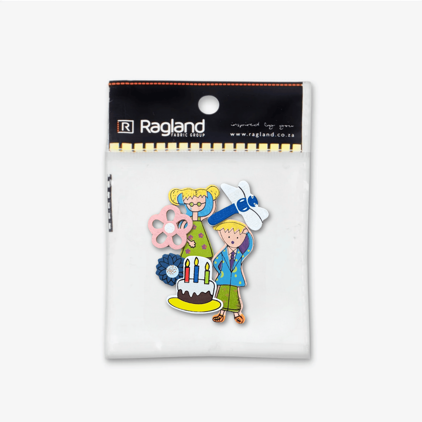 Wooden Embellishment | Boy/Girl Cake TBD - Ragland Fabrics