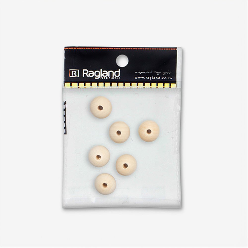 Wooden Beads (Assorted Sizes) - Ragland Fabrics