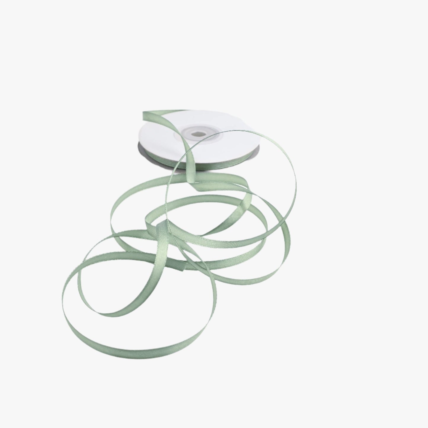 Satin Ribbon 6mm Avocado 80 - Ragland Fabrics