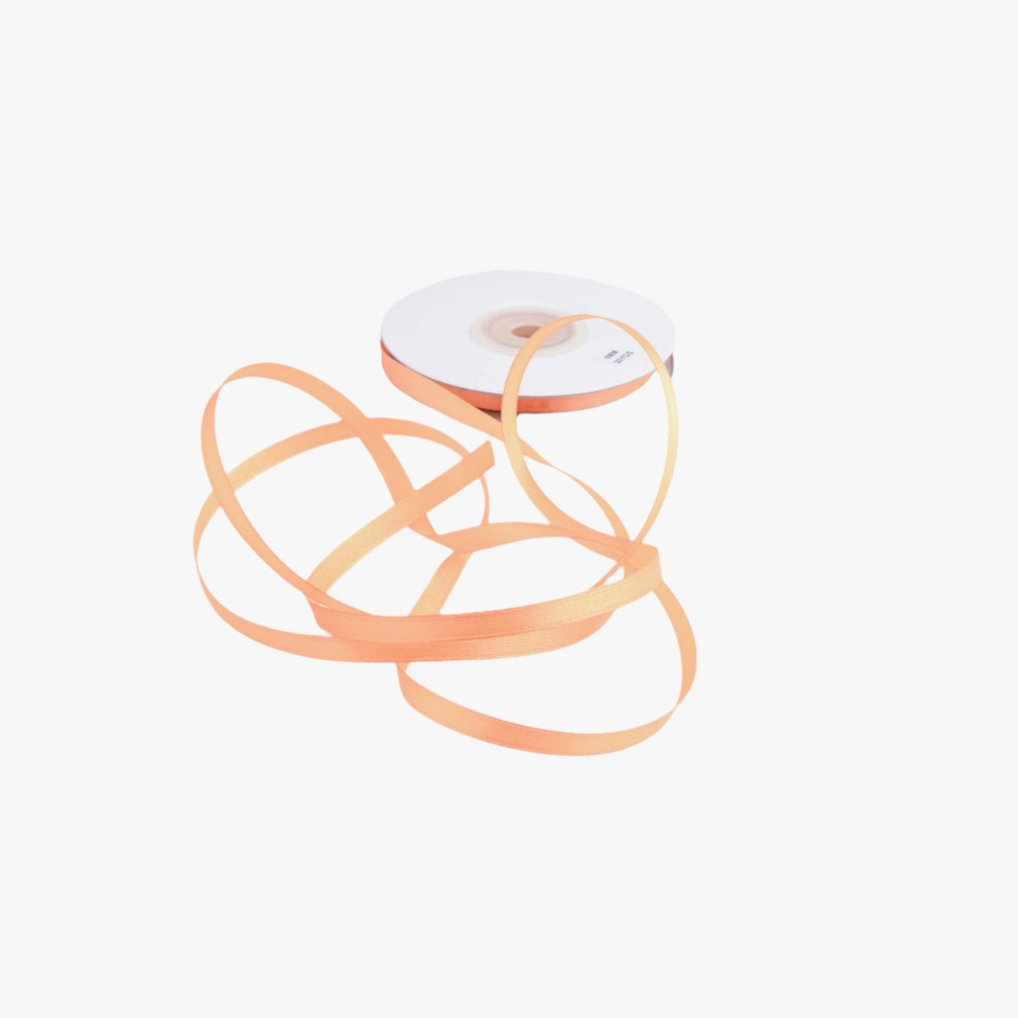Satin Ribbon 6mm Orange 42 - Ragland Fabrics