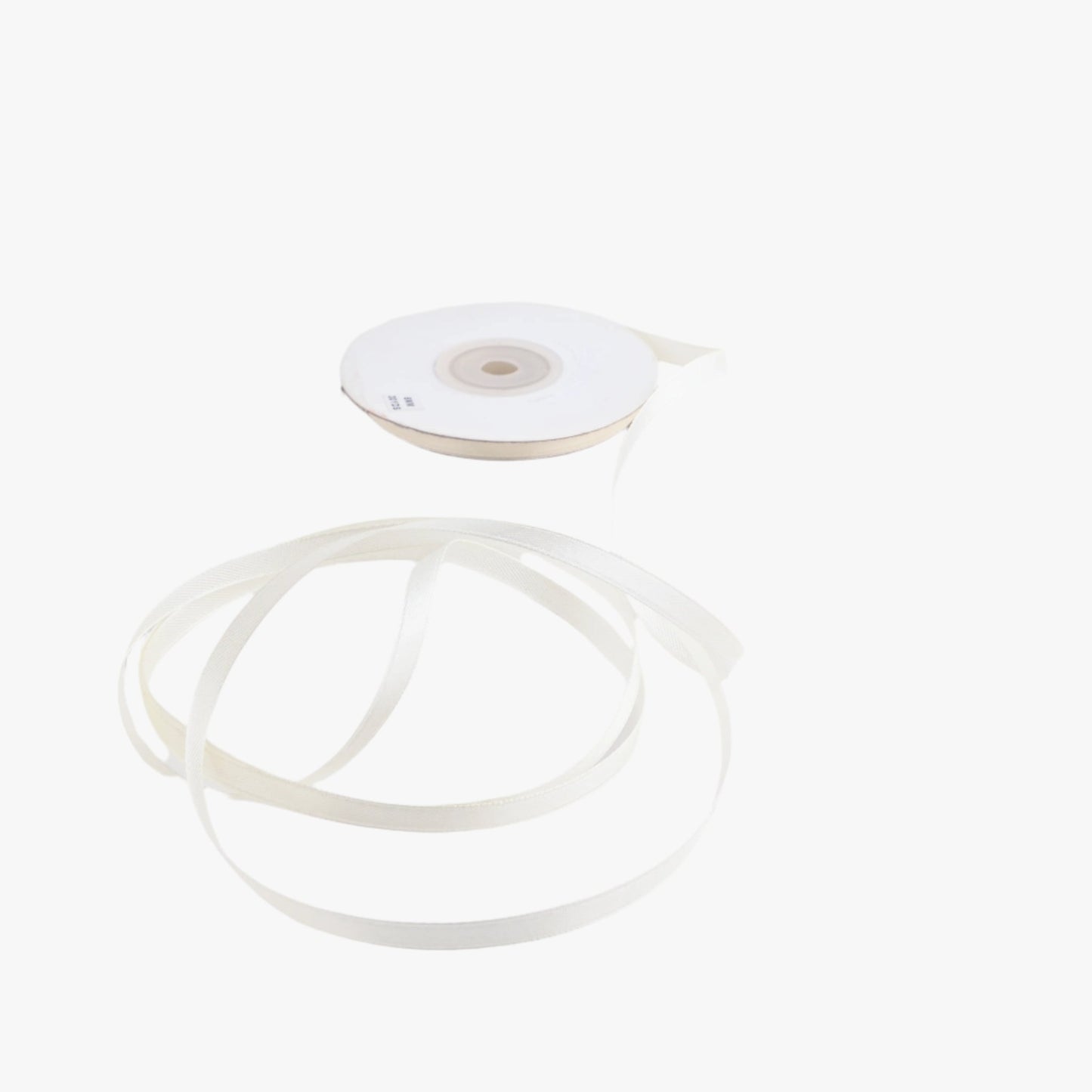 Satin Ribbon 6mm Cream 275 - Ragland Fabrics
