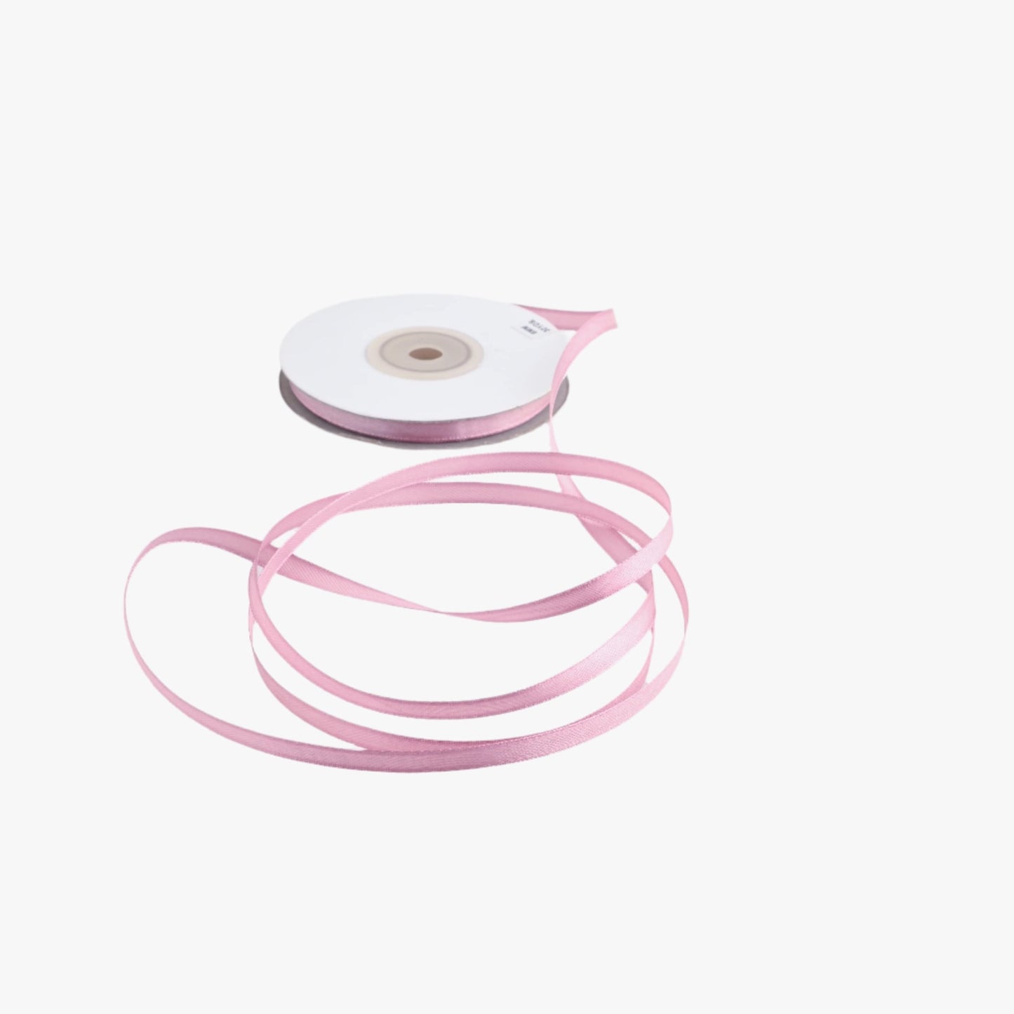 Satin Ribbon 6mm Dusty Pink 60 - Ragland Fabrics