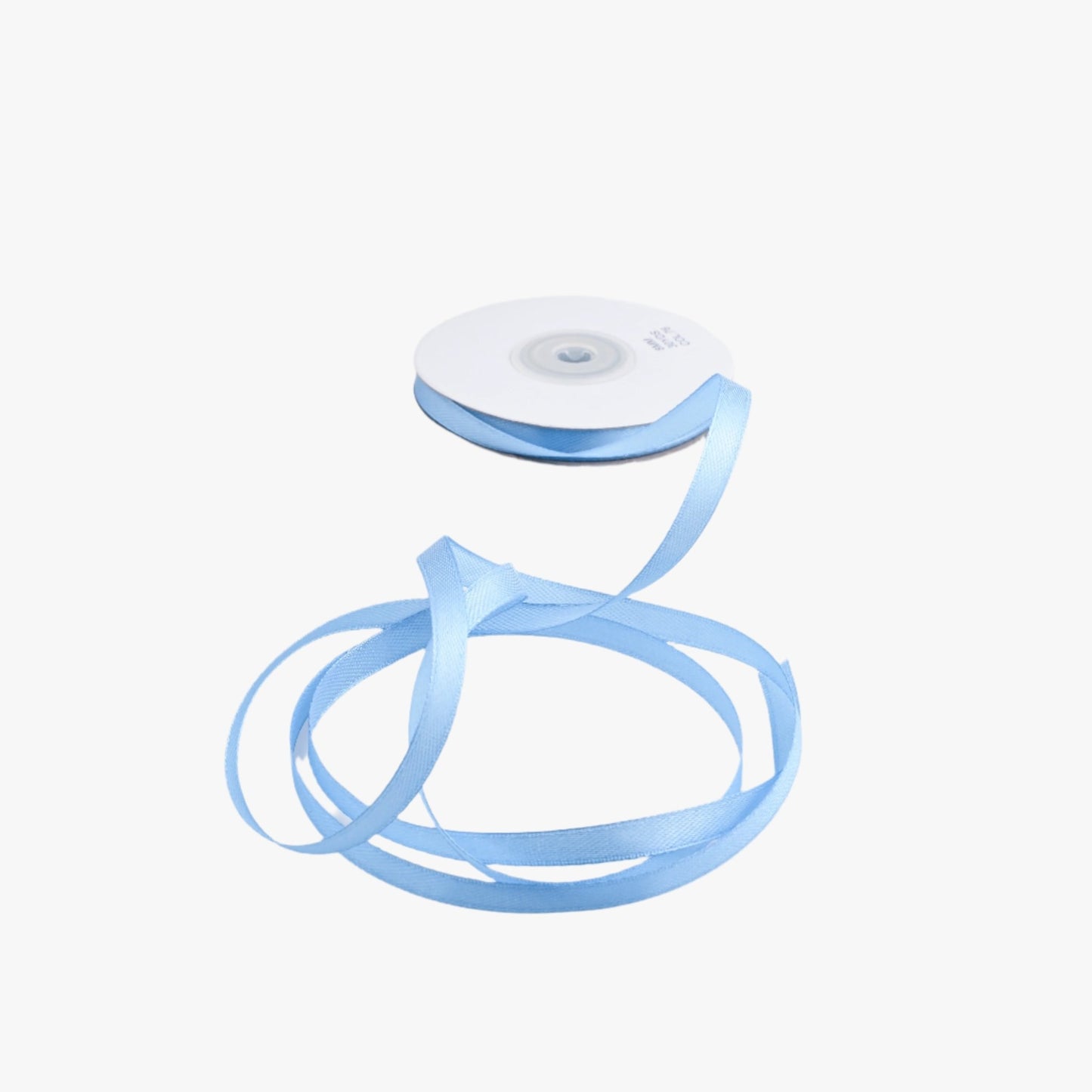 Satin Ribbon 8mm Sky Blue 76 - Ragland Fabrics