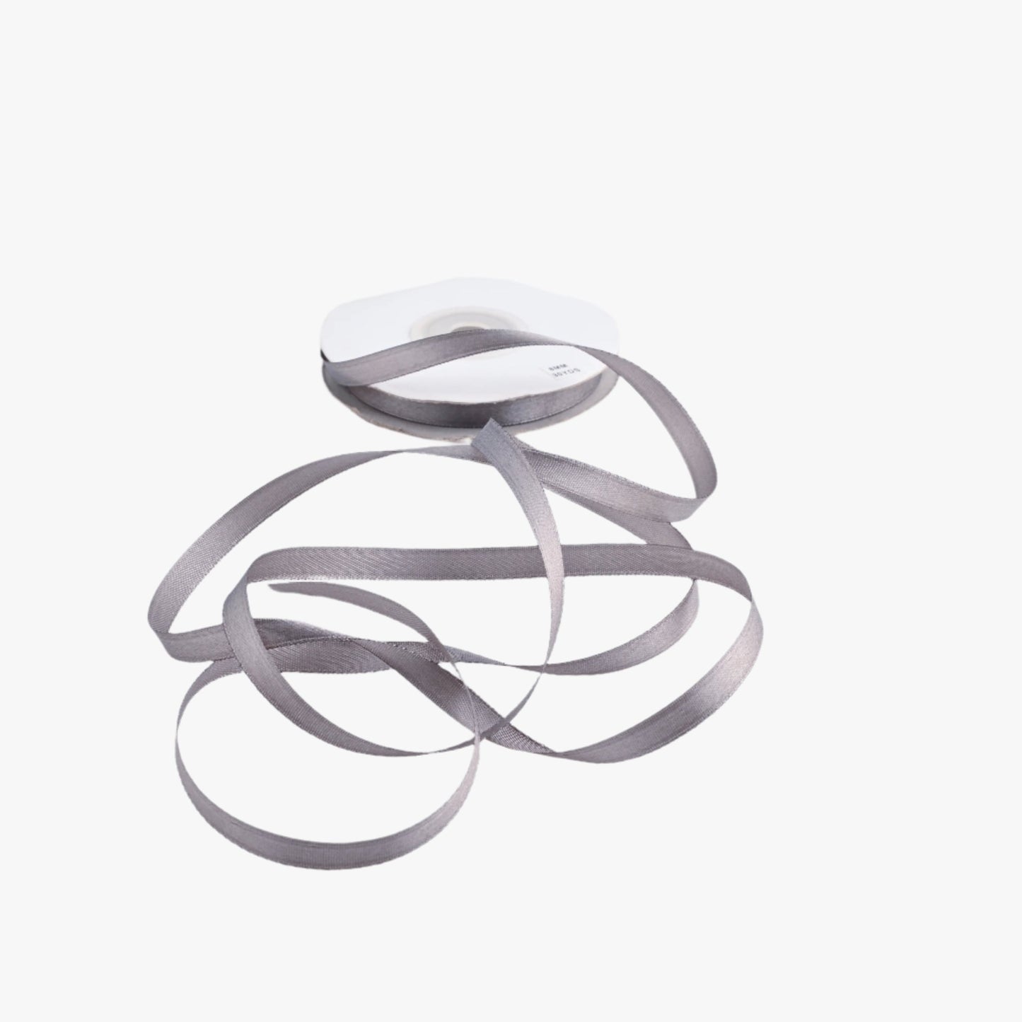 Satin Ribbon 8mm Dark Grey 3171 - Ragland Fabrics