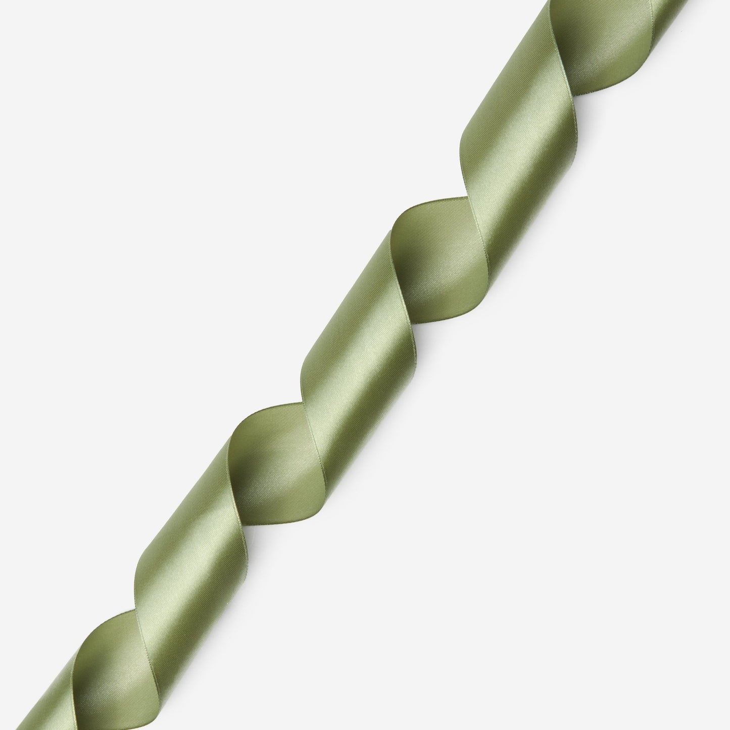 Satin Ribbbon 50mm - Olive 018 - Ragland Fabrics