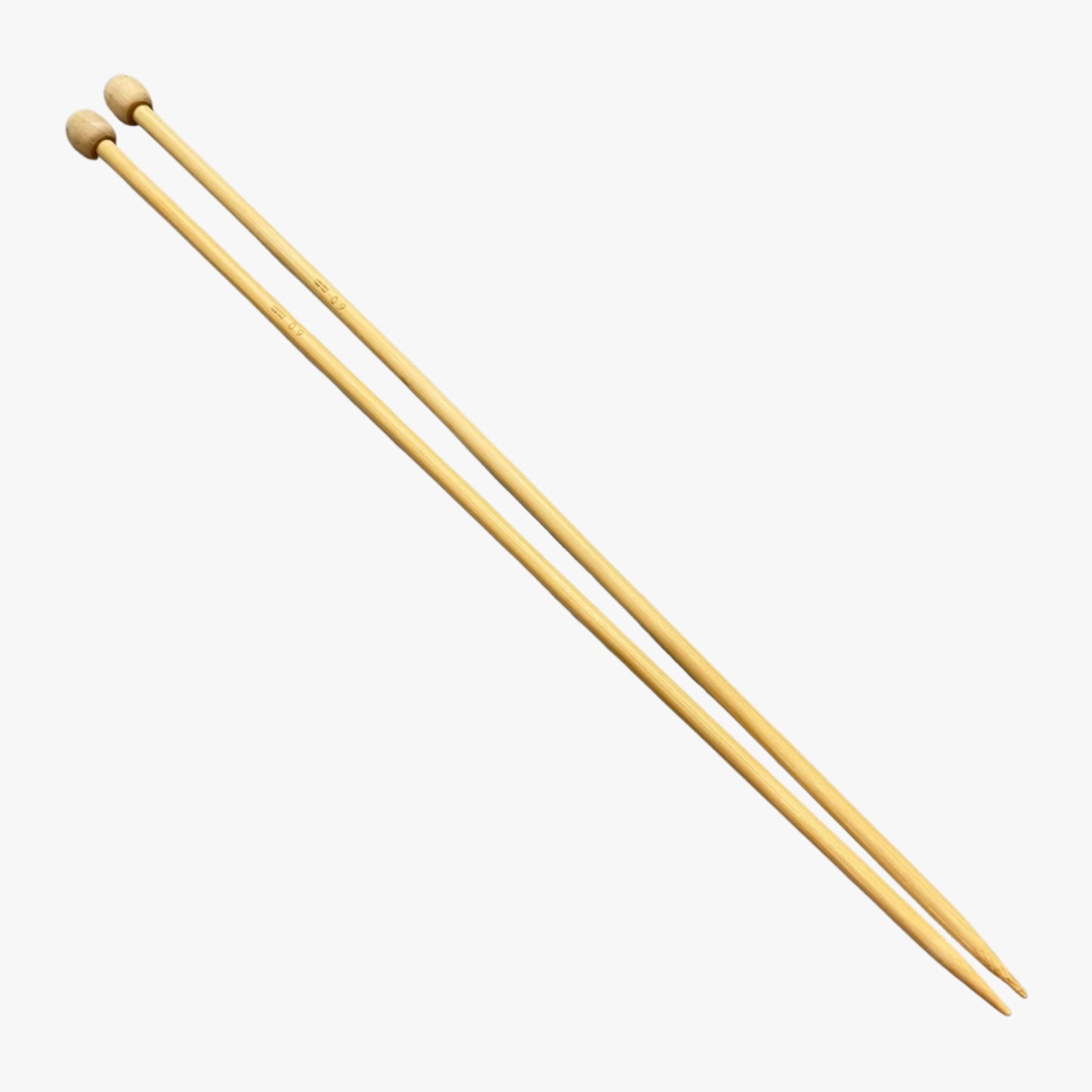 Bamboo Knitting Needles 6mm TO BE DISC - Ragland Fabrics