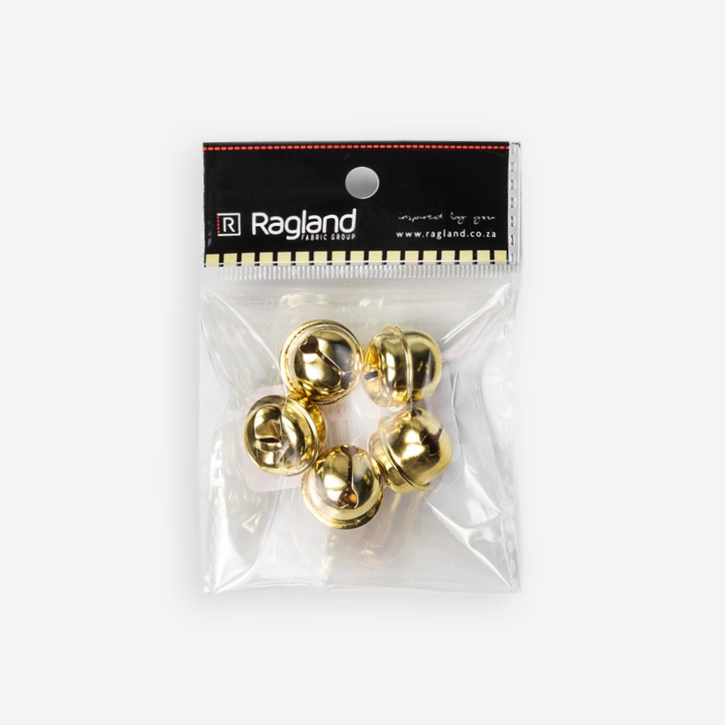 Bells 18mm Silver & Gold - Ragland Fabrics