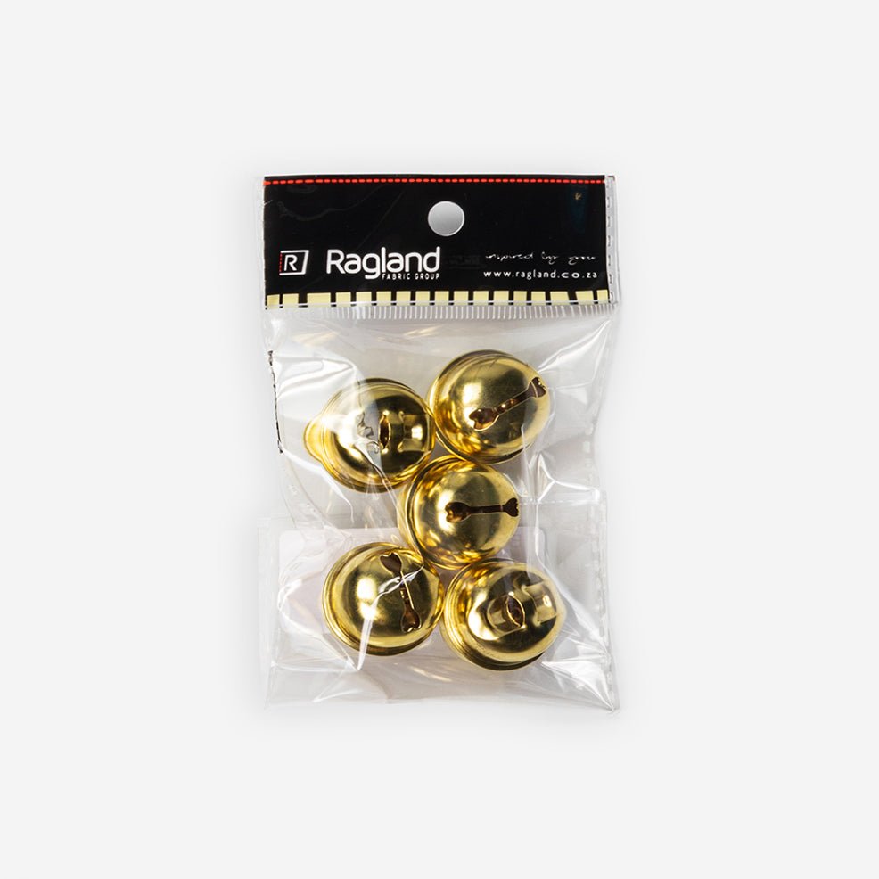 Bells 24mm Silver & Gold - Ragland Fabrics