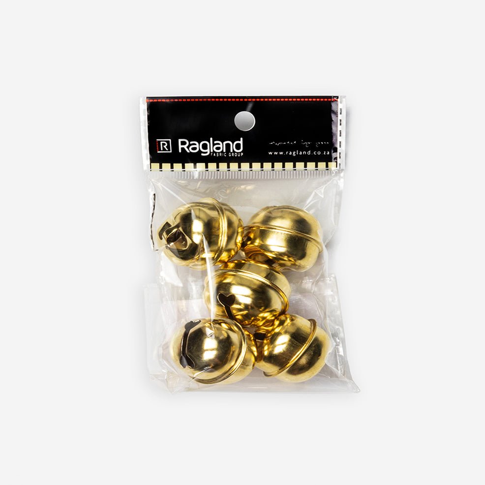 Bells 26mm Silver & Gold - Ragland Fabrics