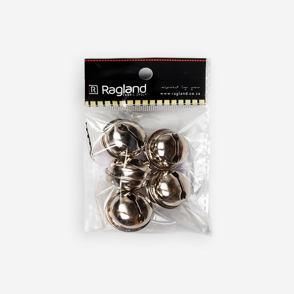 Bells 24mm Silver & Gold - Ragland Fabrics