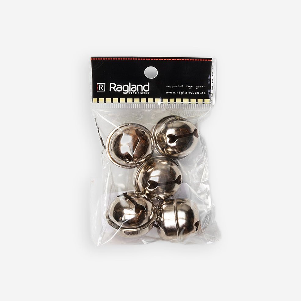 Bells 26mm Silver & Gold - Ragland Fabrics