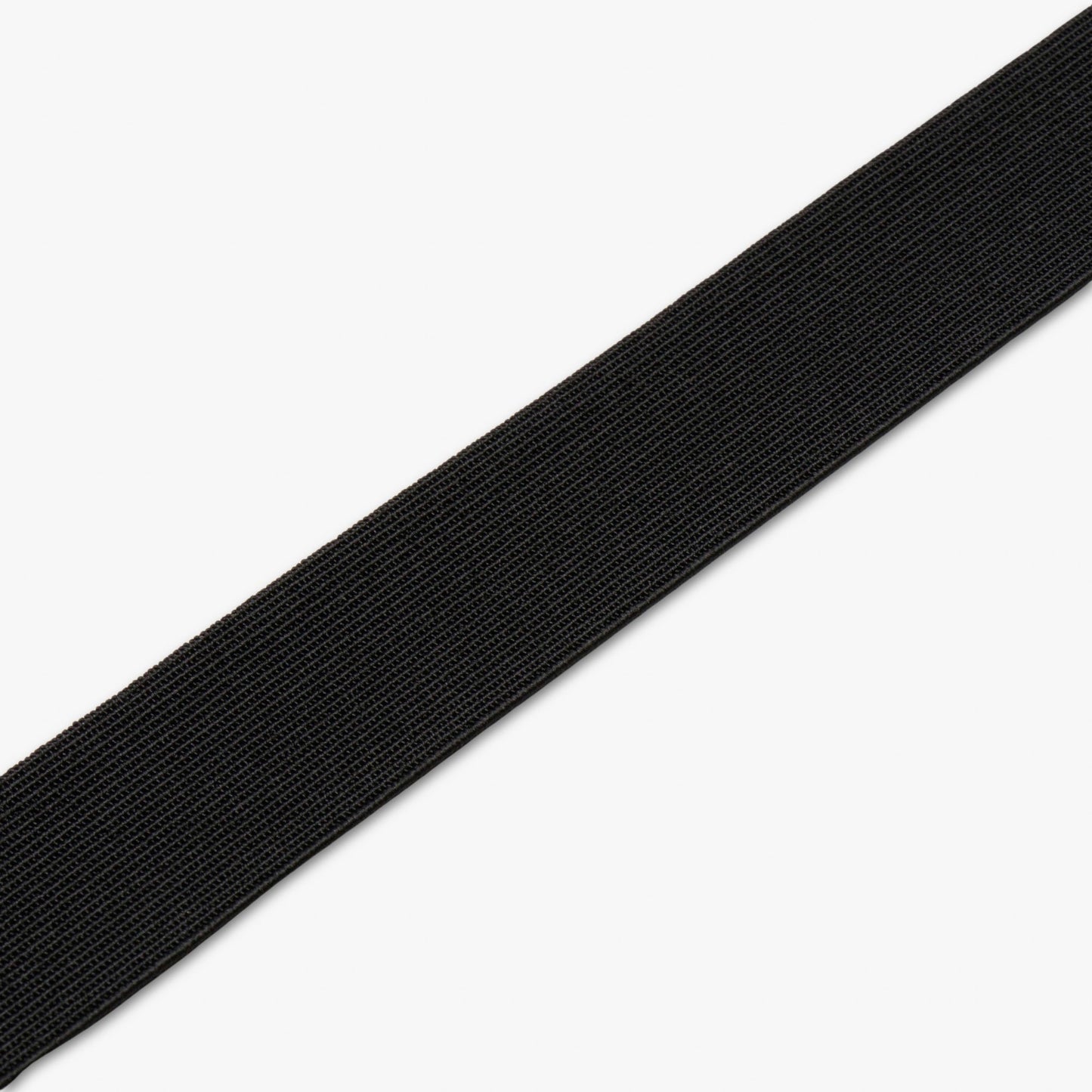 Elastic Black 38mm (Woven - Hard Pull) - Ragland Fabrics