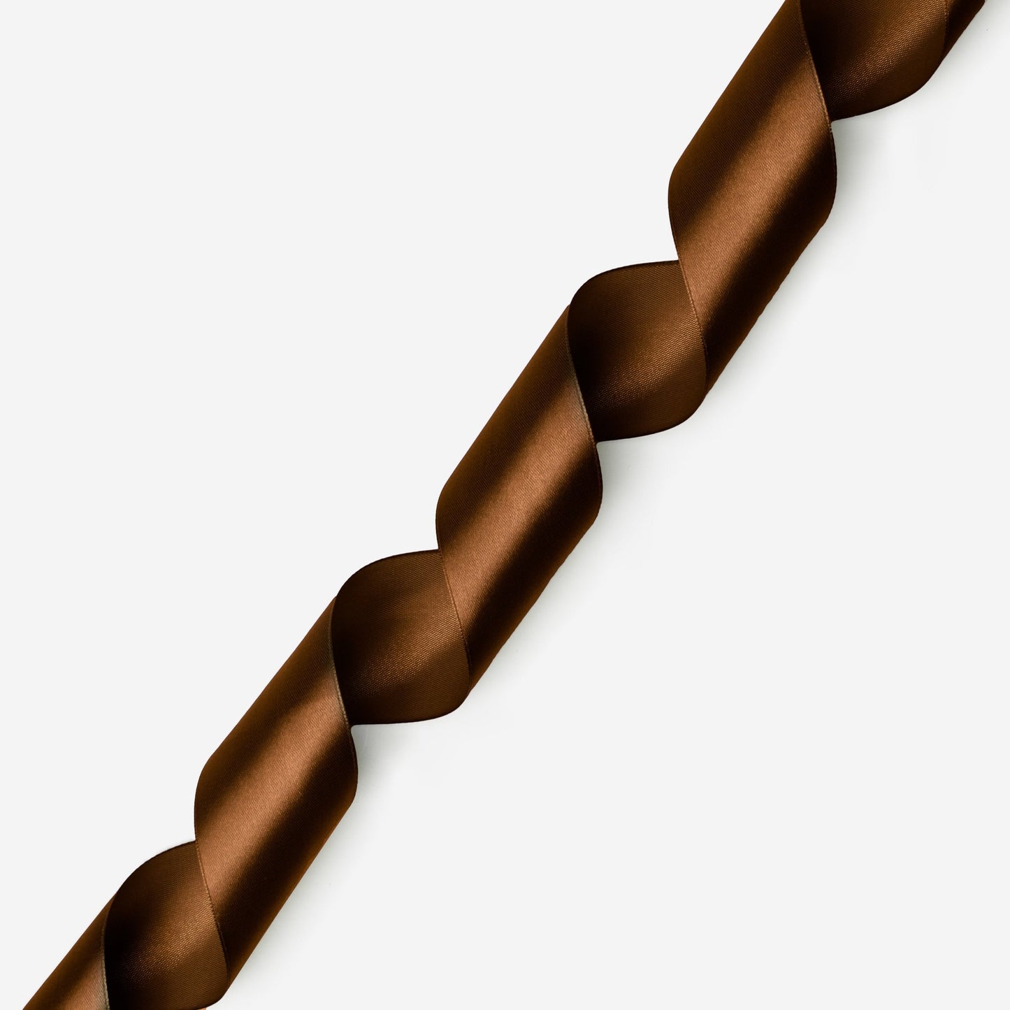 Satin Ribbbon 50mm - Chocolate 017 - Ragland Fabrics