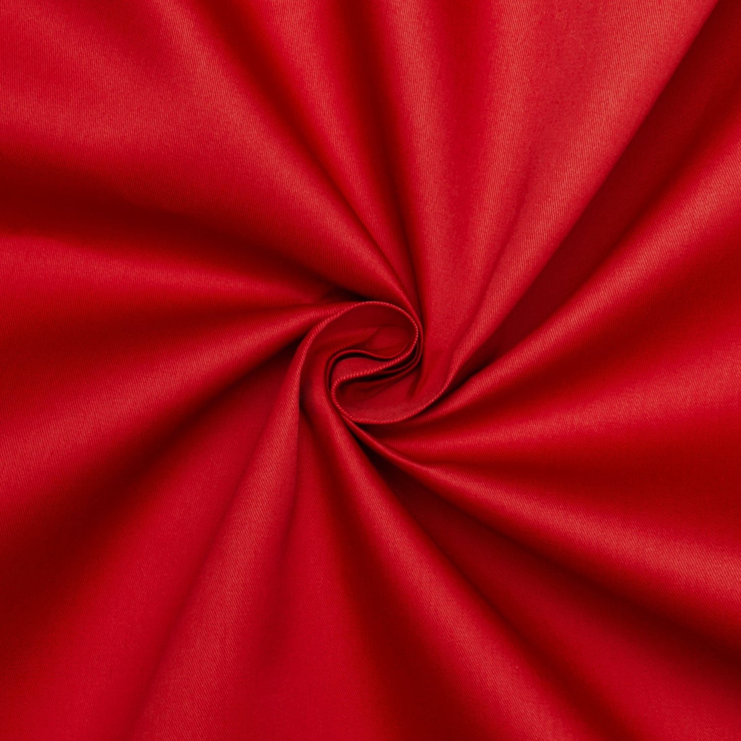 Twill Poly Cotton Col Red - Ragland Fabrics