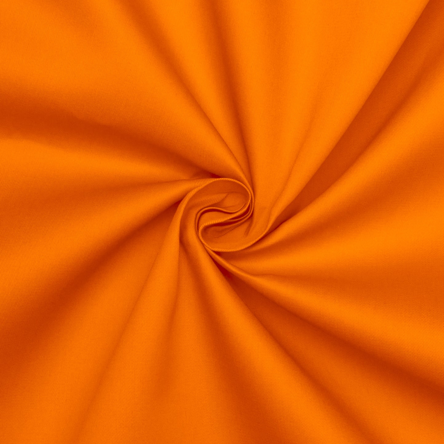 Twill Poly Cotton Col Orange