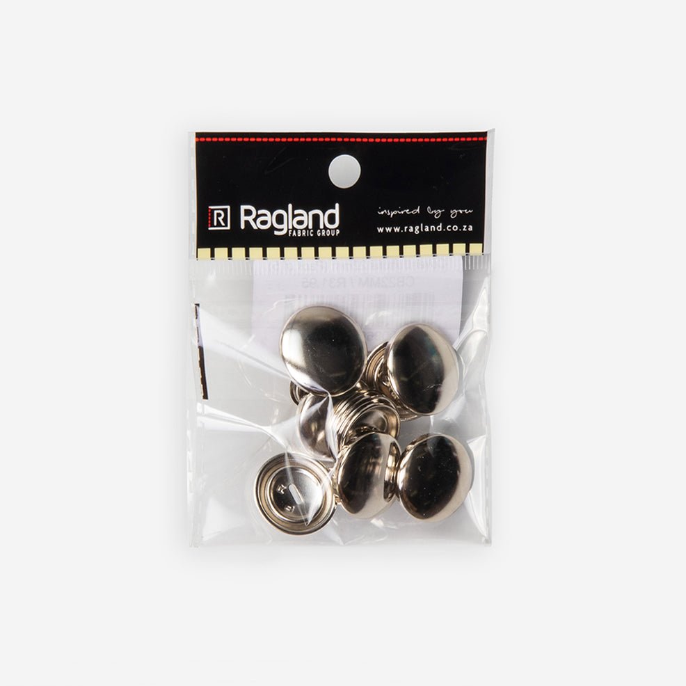 Cover Buttons 22mm (Pack of 5) - Ragland Fabrics