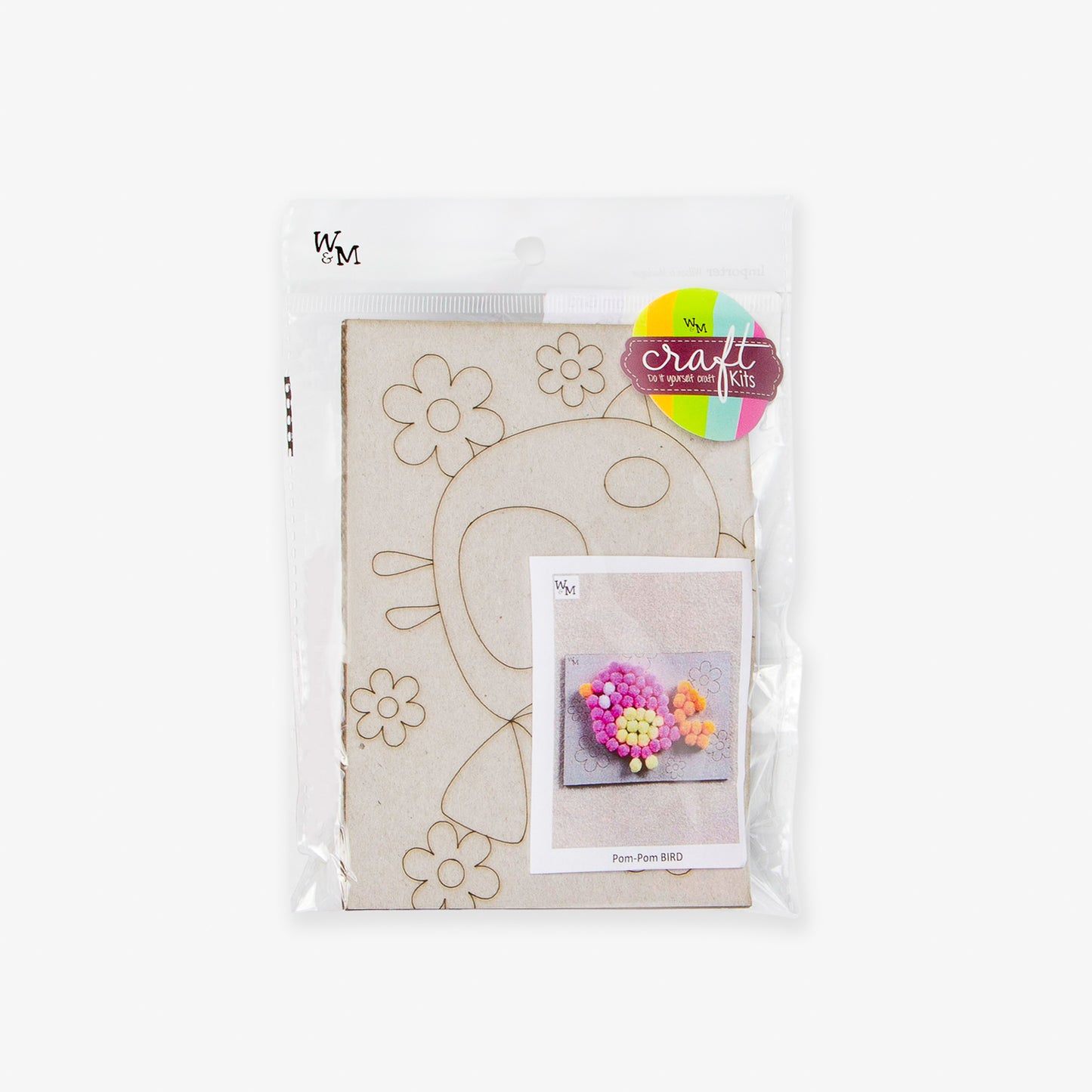Craft Kit Pom-Pom Bird