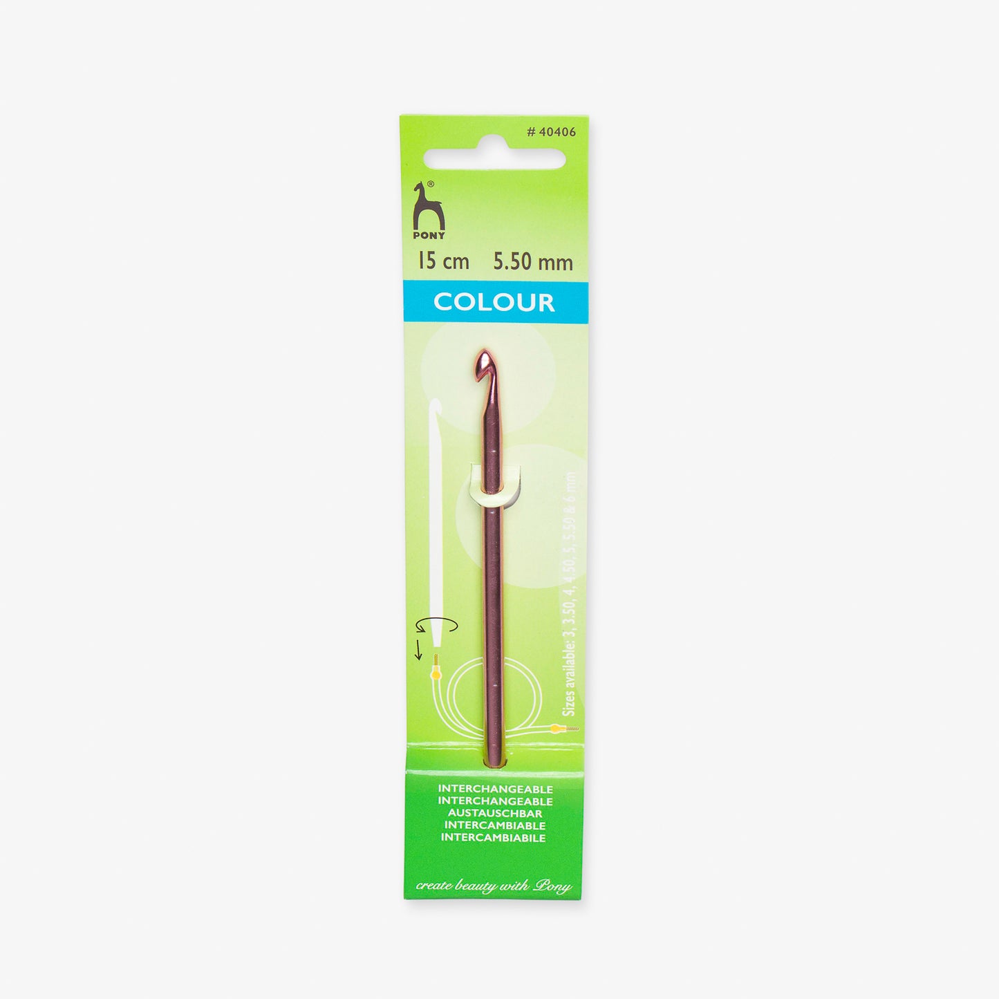 Crochet Hooks Interchangeable 15cm/5.50mm - Ragland Fabrics