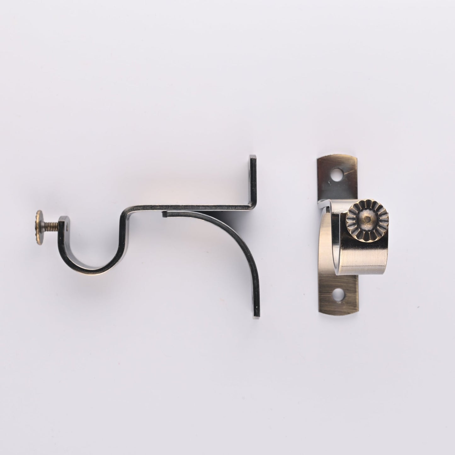 Fancy Bracket Antique Brass (Pack of 2) - Ragland Fabrics
