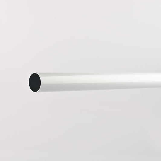 Curtain / Eyelet Rods 25mm White - To Be Discontinued