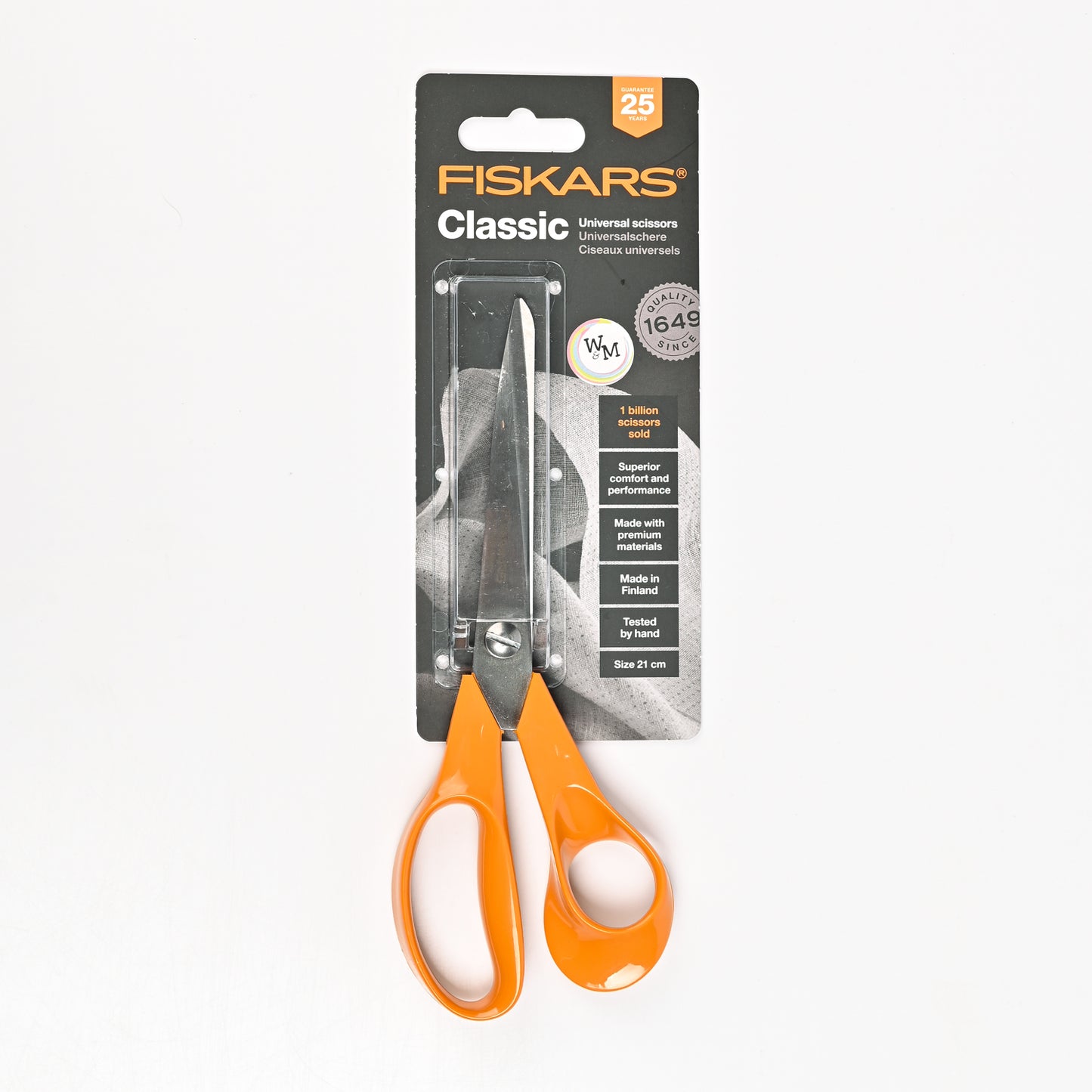 Fiskars Classic Universal Scissors 21cm - Ragland Fabrics