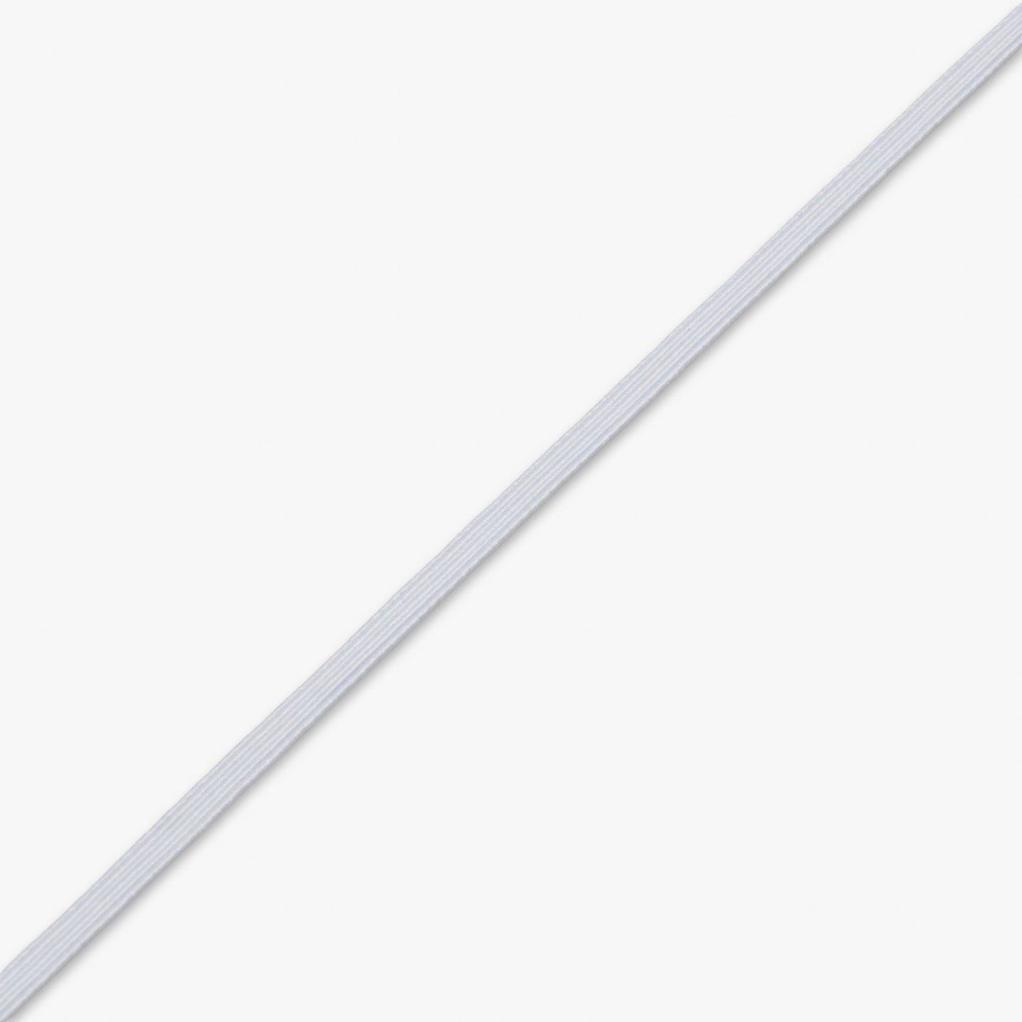 Elastic 6 cord White (Masks / Fitted Sheets / Craft) - Ragland Fabrics