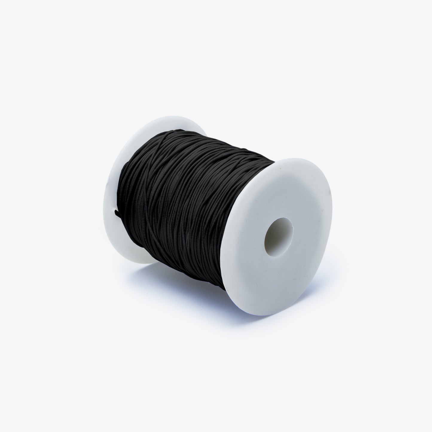 Hat Elastic Black & White (125m)