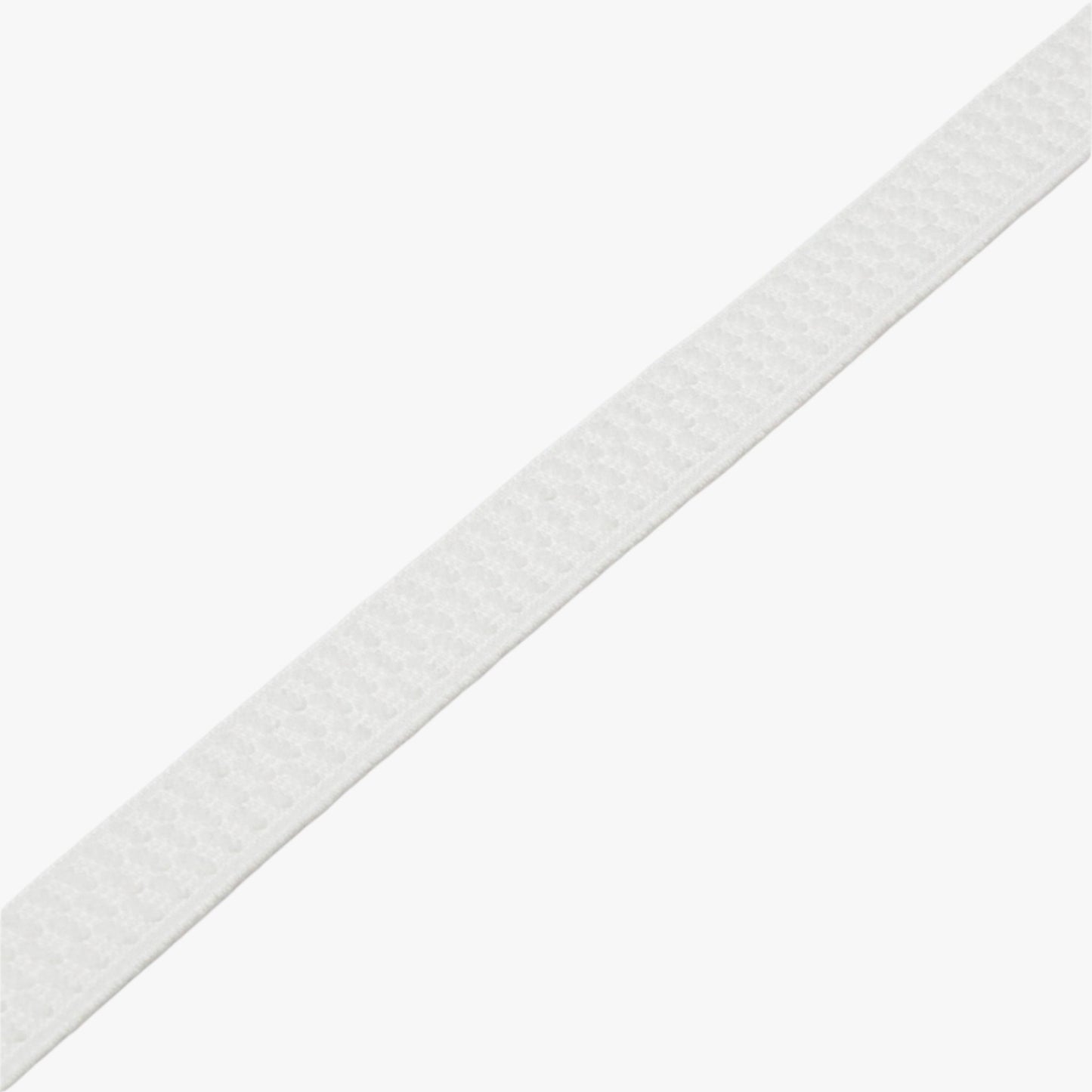 Elastic Non Curl 20mm White - Ragland Fabrics