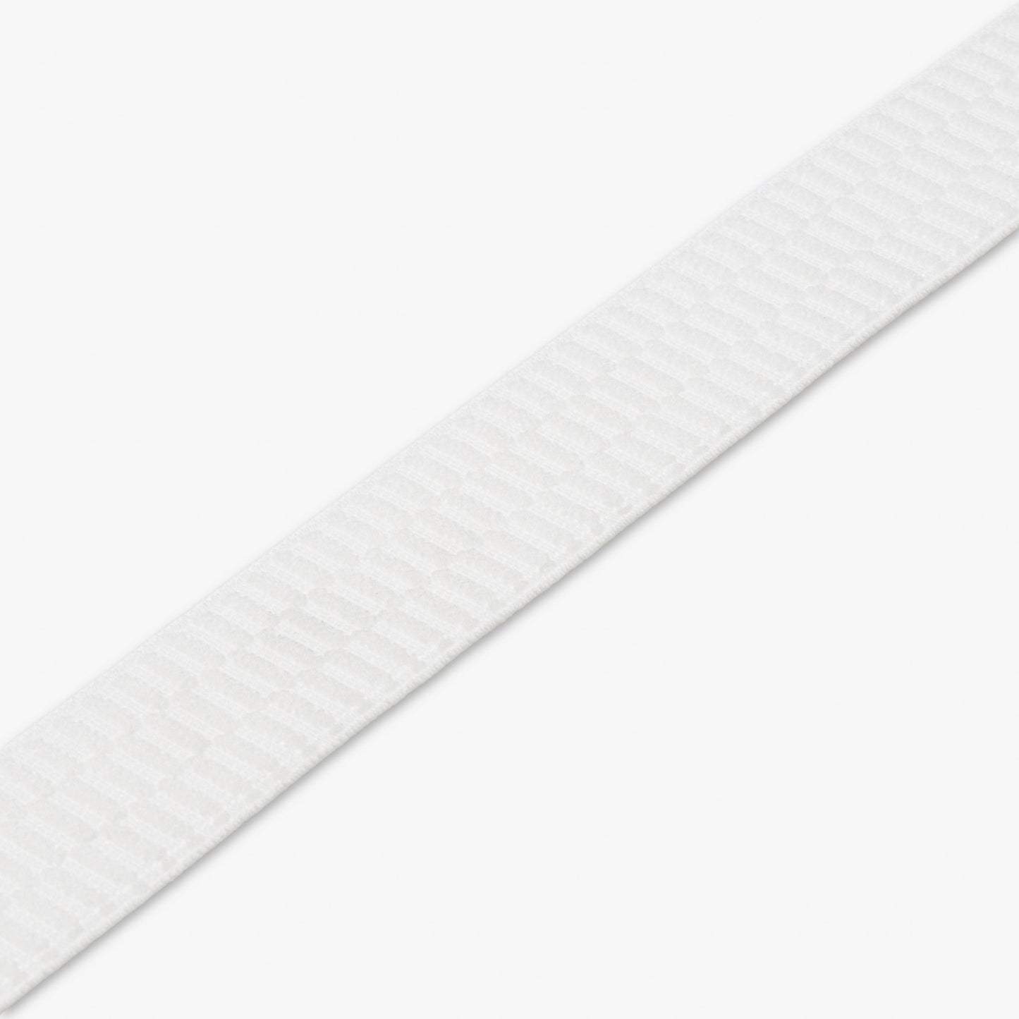Elastic Non Curl 32mm White - Ragland Fabrics