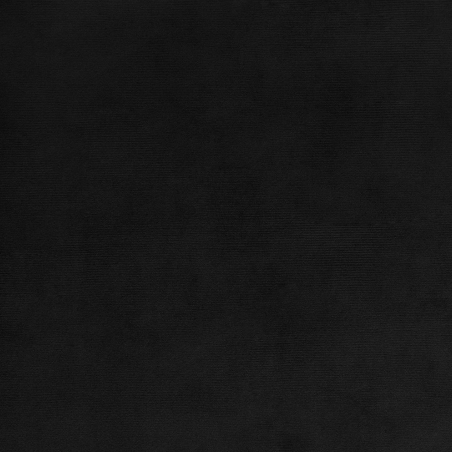 Bella Rosa Plain Velvet 140cm Black Caviar