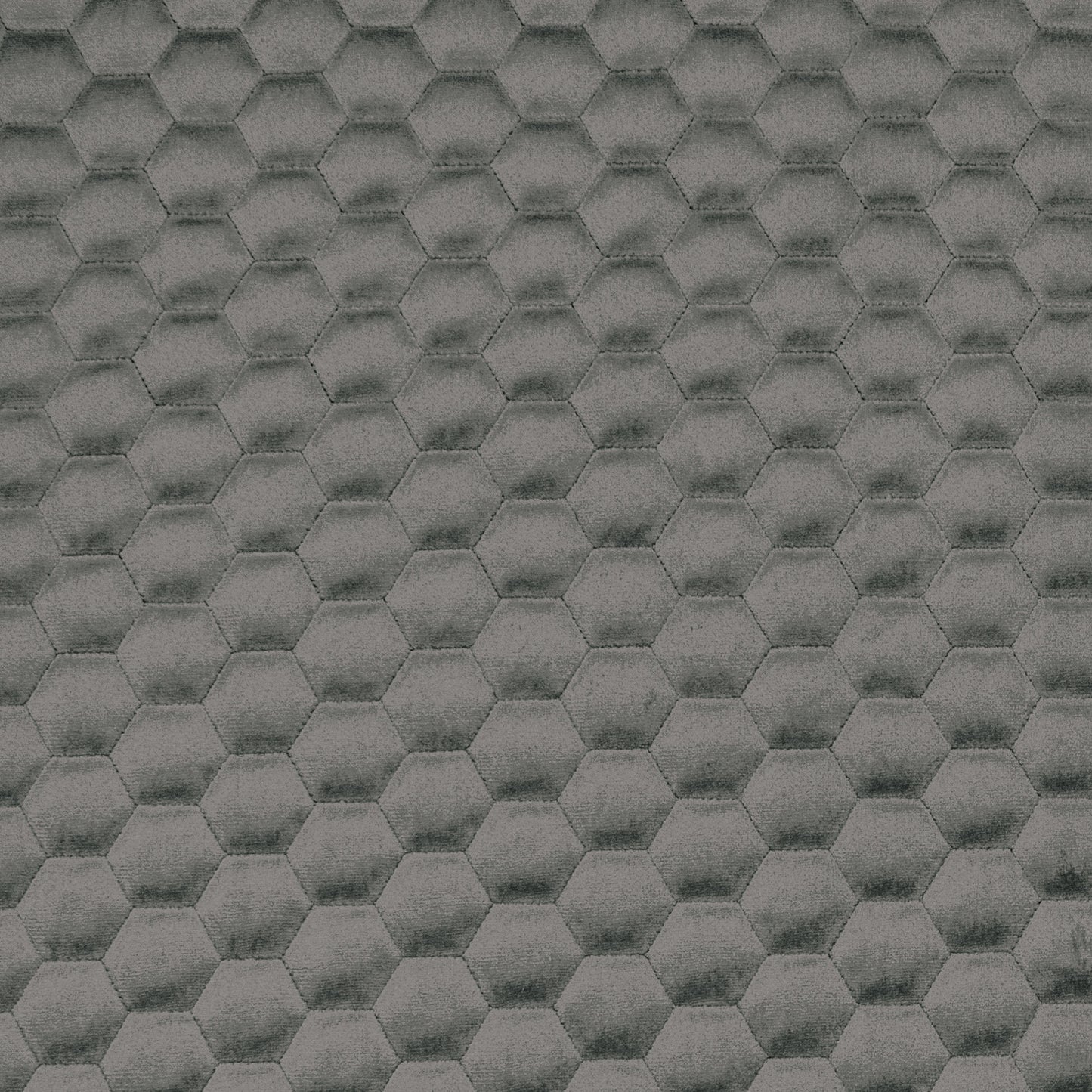 Bellahex Quilted Velvet 140cm Graphite