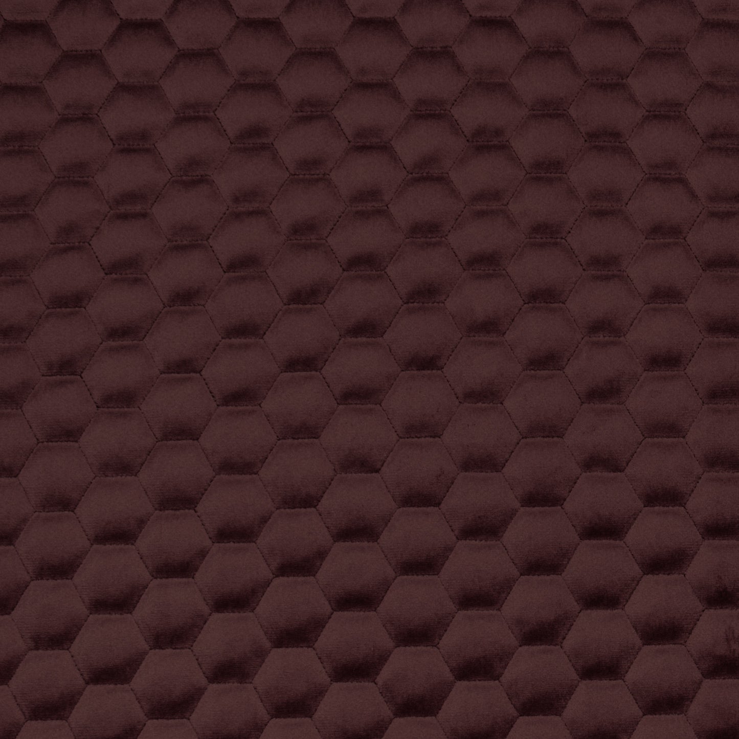 Bellahex Quilted Velvet 140cm Madder