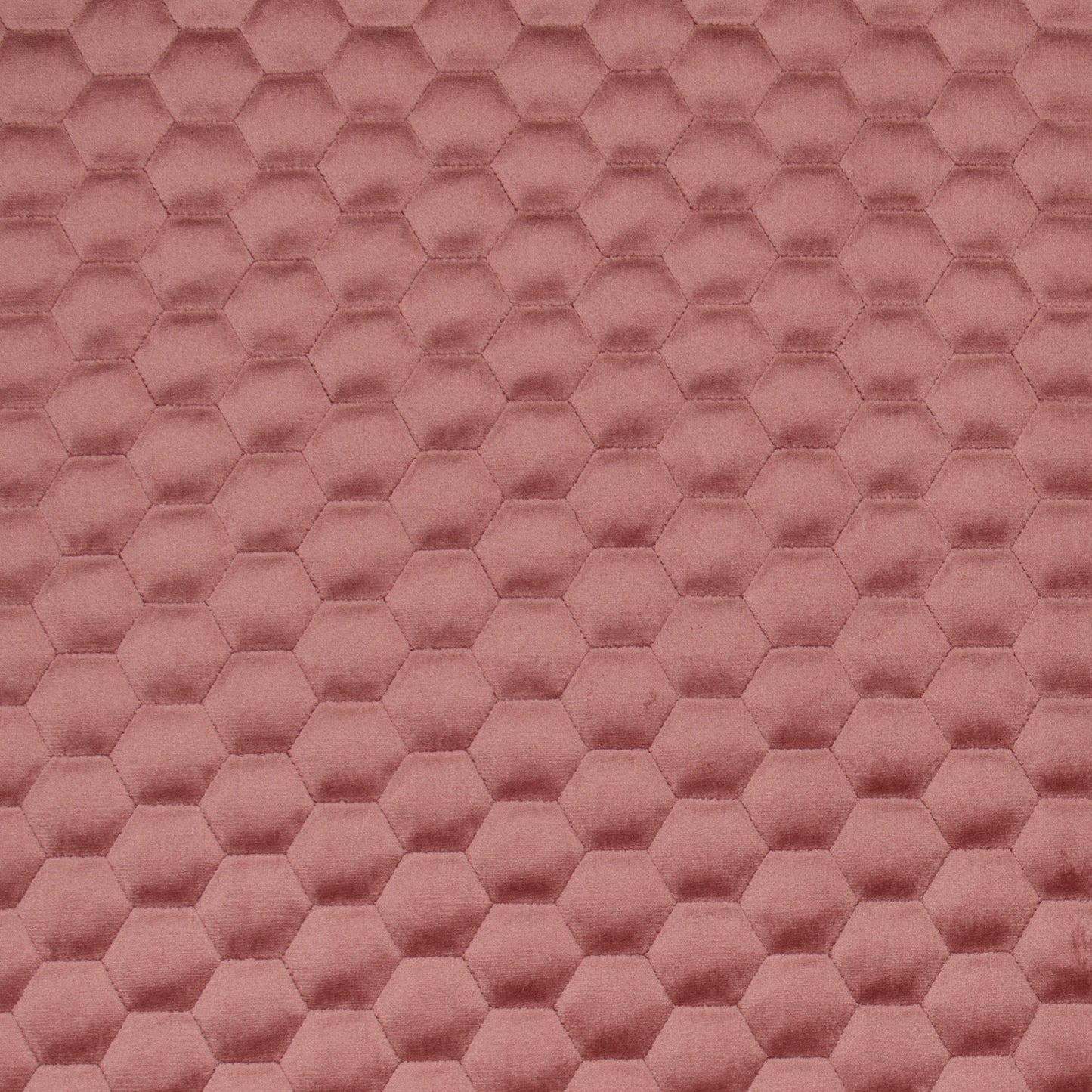 Bellahex Quilted Velvet 140cm Spiced Coral