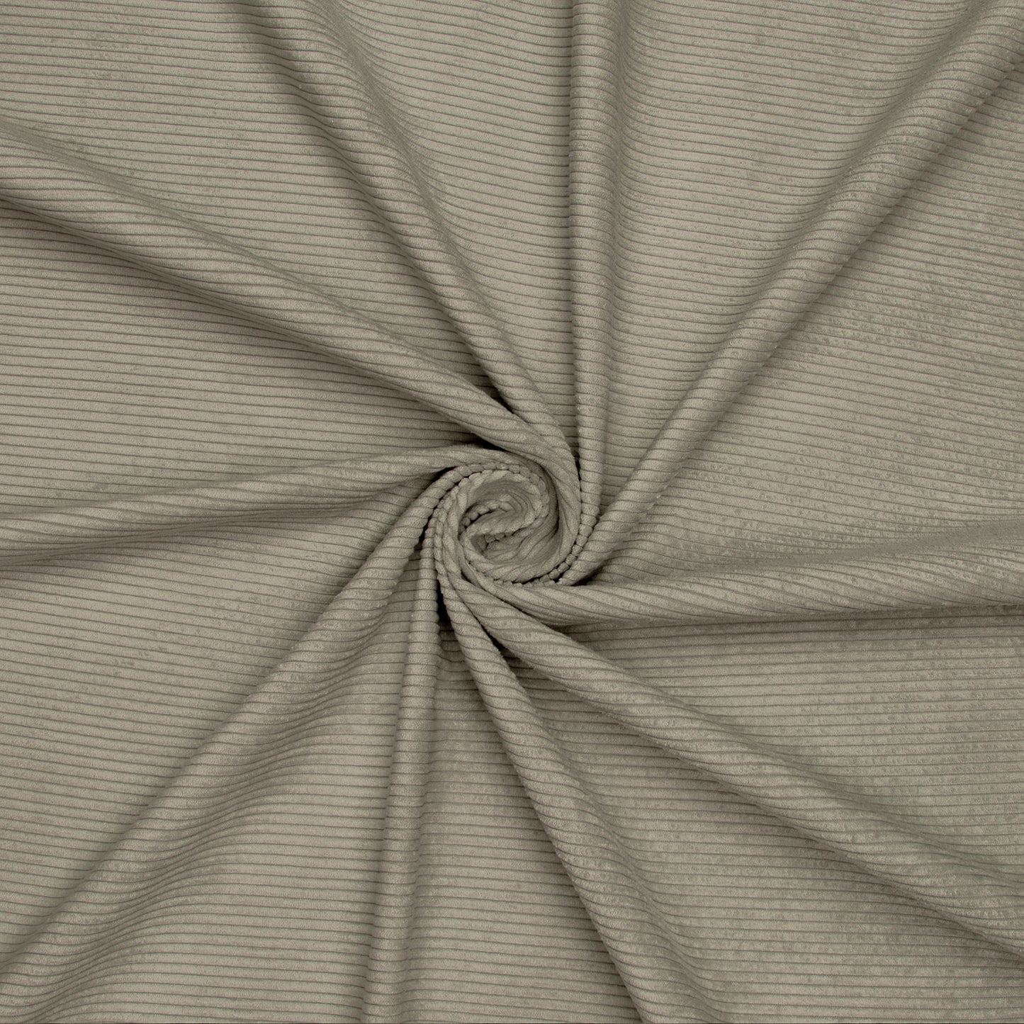 Corduroy Upholstery 140cm Plaza Taupe