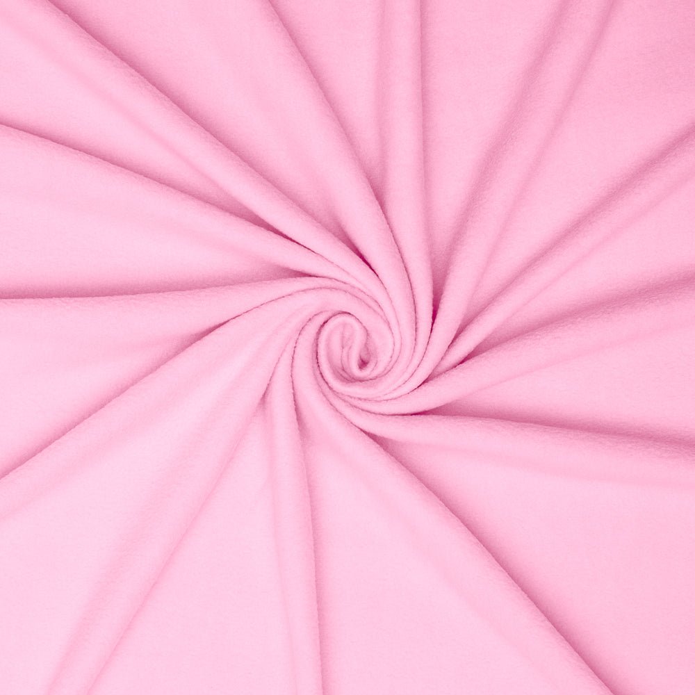 Plain Polar Fleece Baby Pink 150cm - Ragland Fabrics
