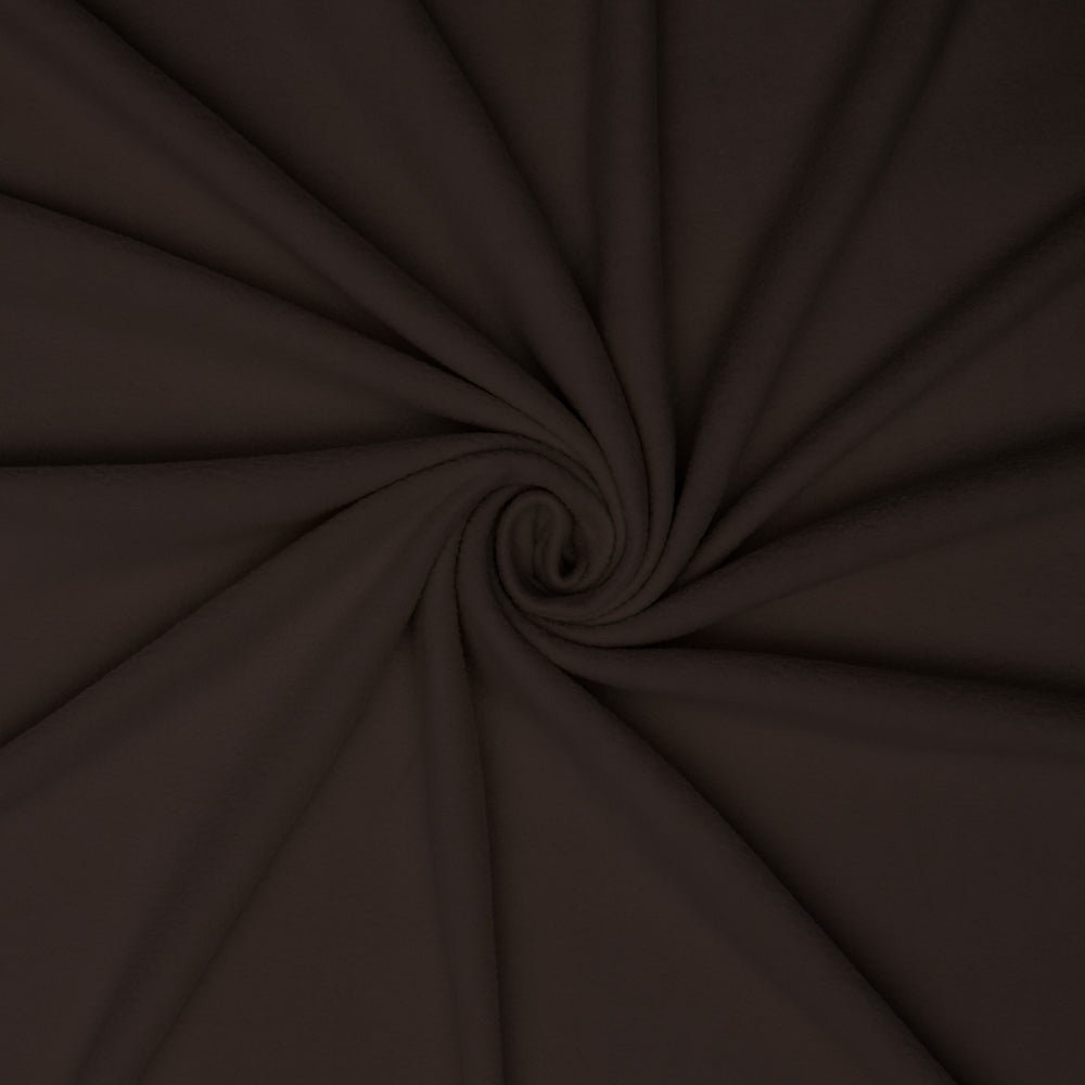 Plain Polar Fleece Chocolate 140cm - Ragland Fabrics