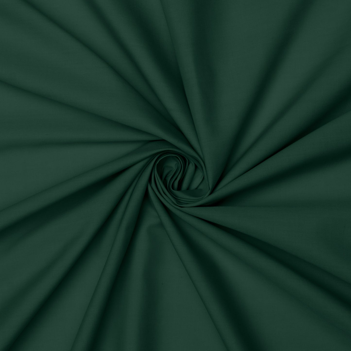 Plain Polycotton Hunter Green #19