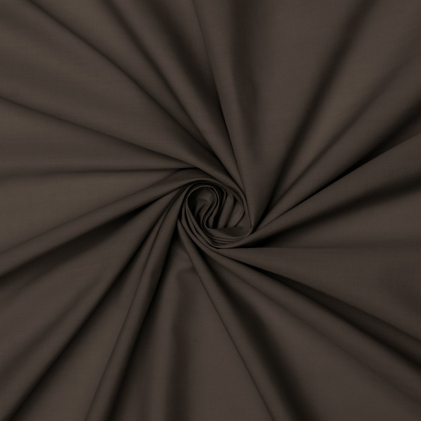 Plain Polycotton 115cm Chocolate Brown #20*