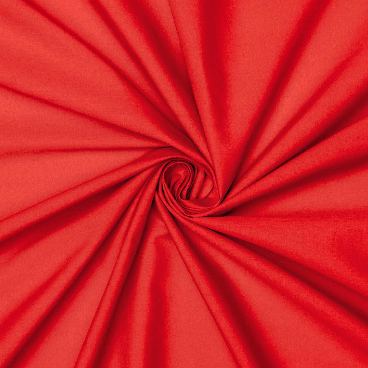 Plain Polycotton Red 6 - Ragland Fabrics