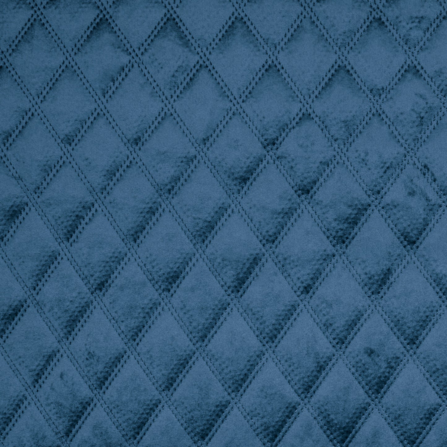 Quilted Velvet Pacific Blue - Ragland Fabrics