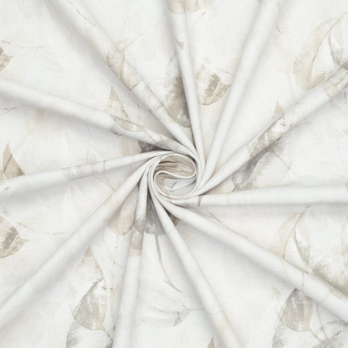 Sheeting Printed Cotton Leaves 240cm - Ragland Fabrics