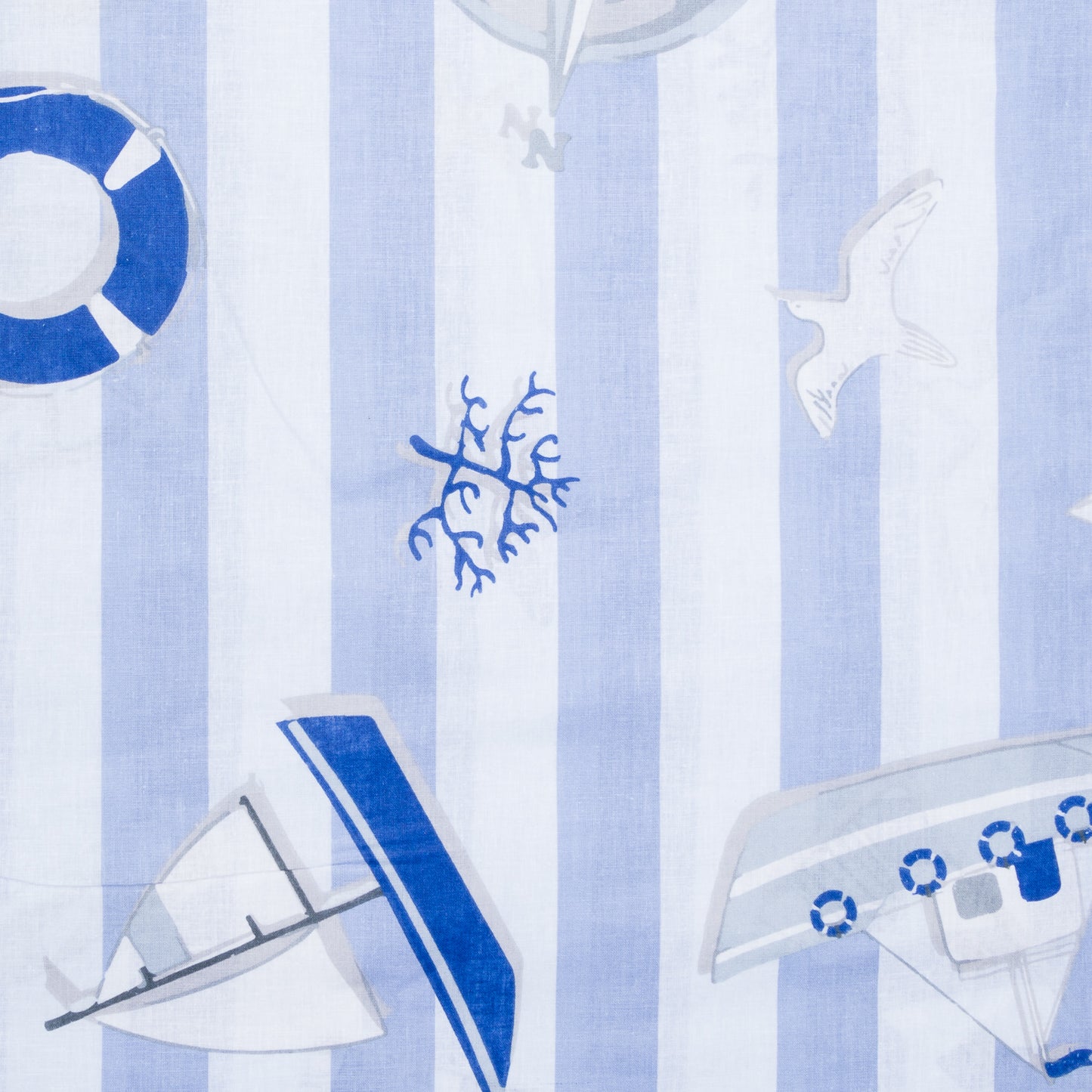 Sheeting Printed Cotton Ocean Blue 240cm - Ragland Fabrics