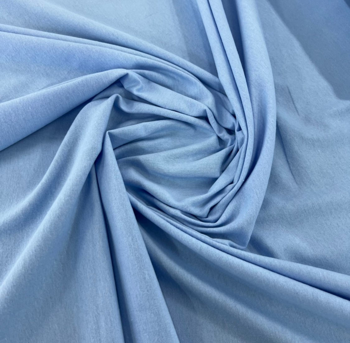 Flannel Plain Baby Blue 140cm - Ragland Fabrics