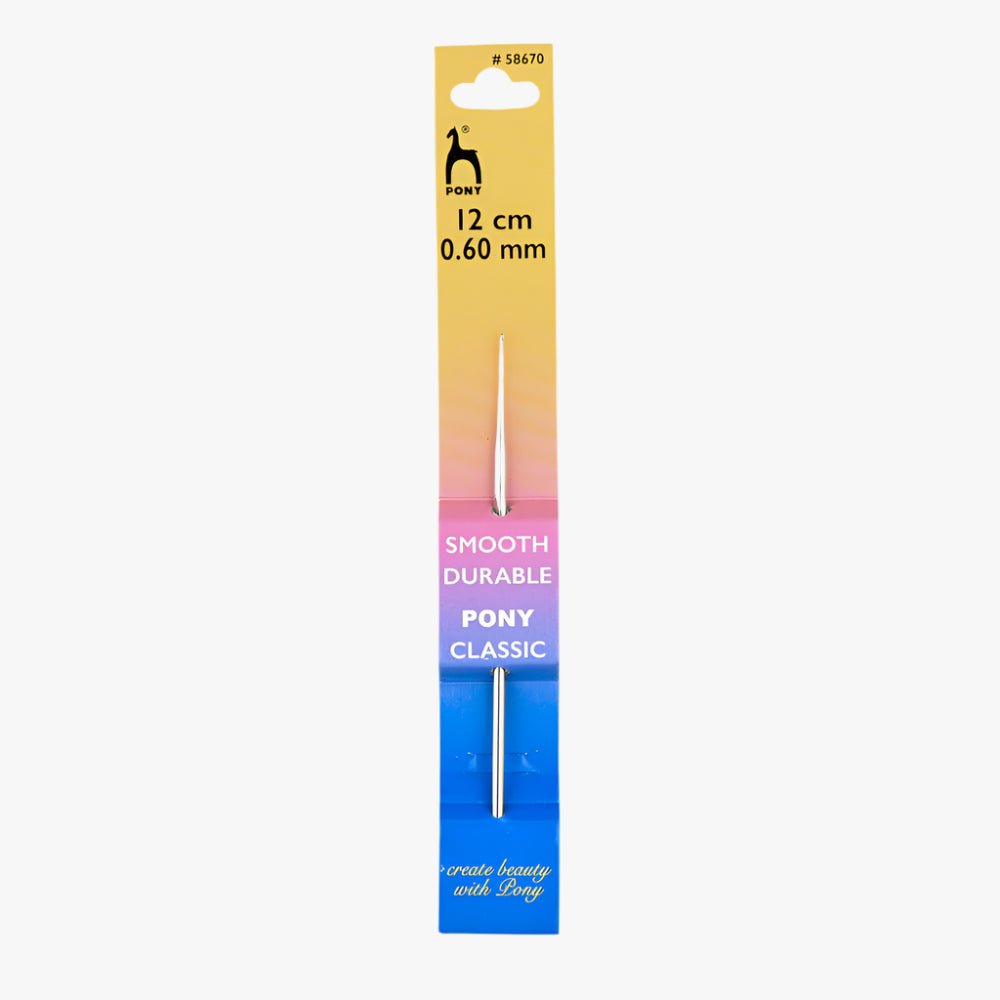 Crochet Hook 12cm 0.60mm - Ragland Fabrics