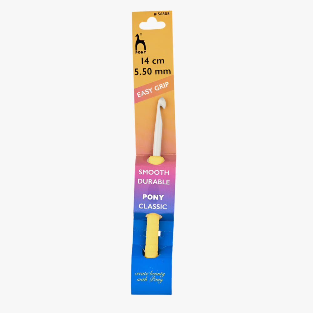 Crochet Hook Easy Grip 14cm 5.50mm - Ragland Fabrics