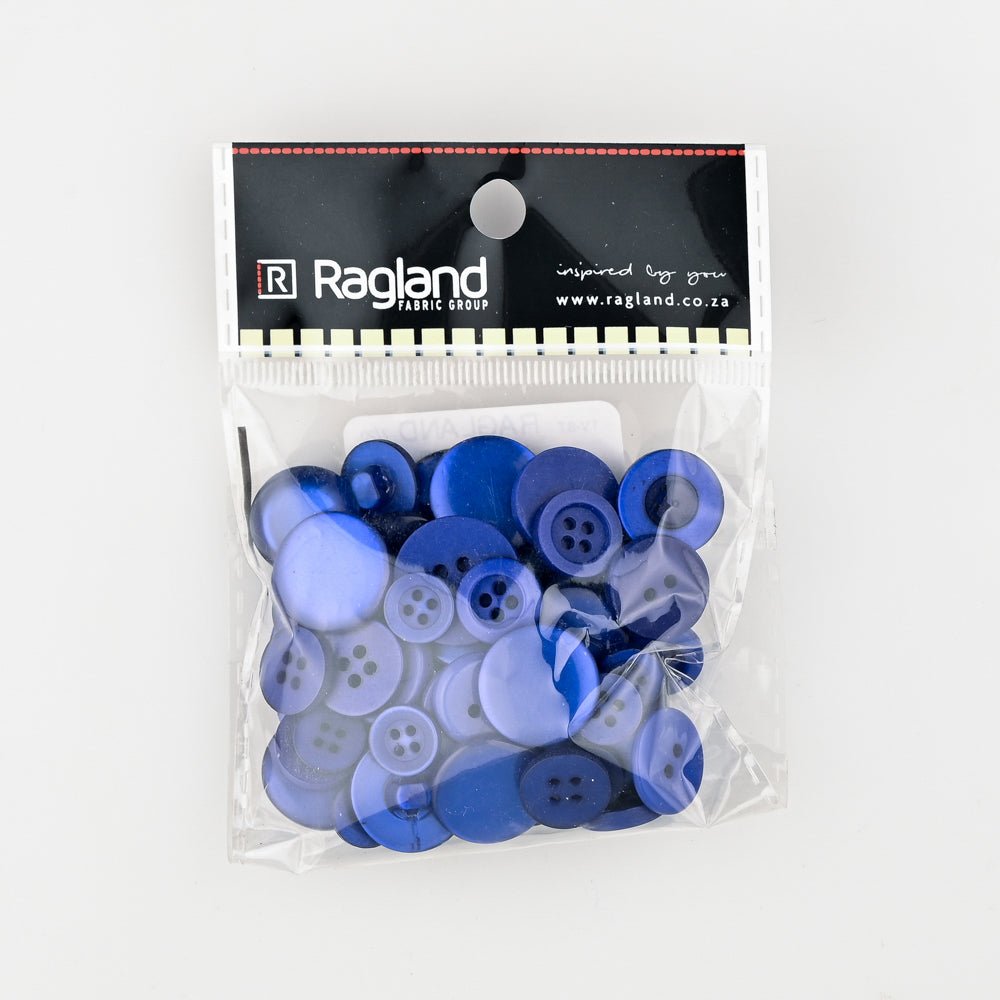 Craft Button Bags - Assorted Colours Available - Ragland Fabrics