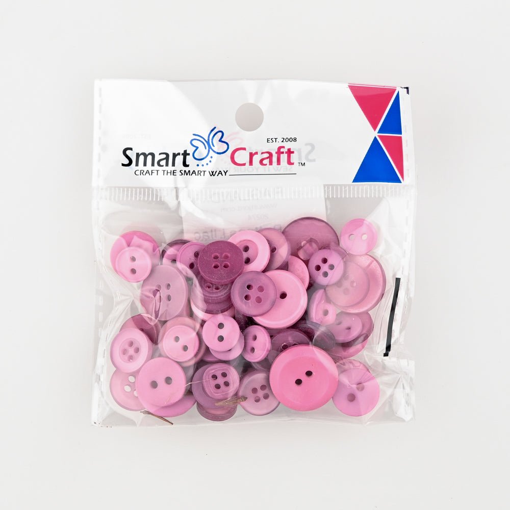 Craft Button Bags - Assorted Colours Available - Ragland Fabrics