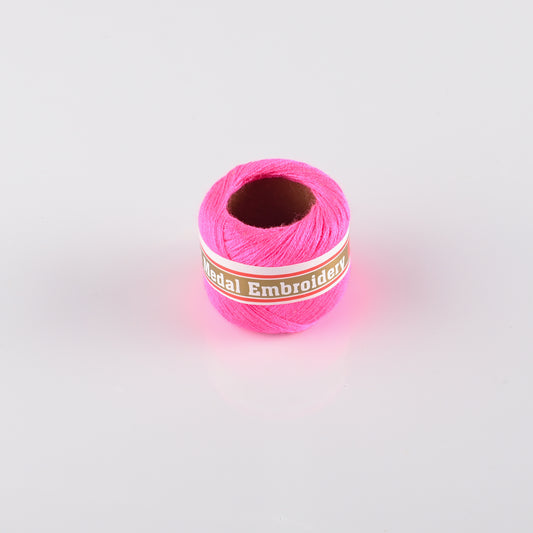 Gold Medal Embroidery Thread Neon Pink 407 TBD - Ragland Fabrics