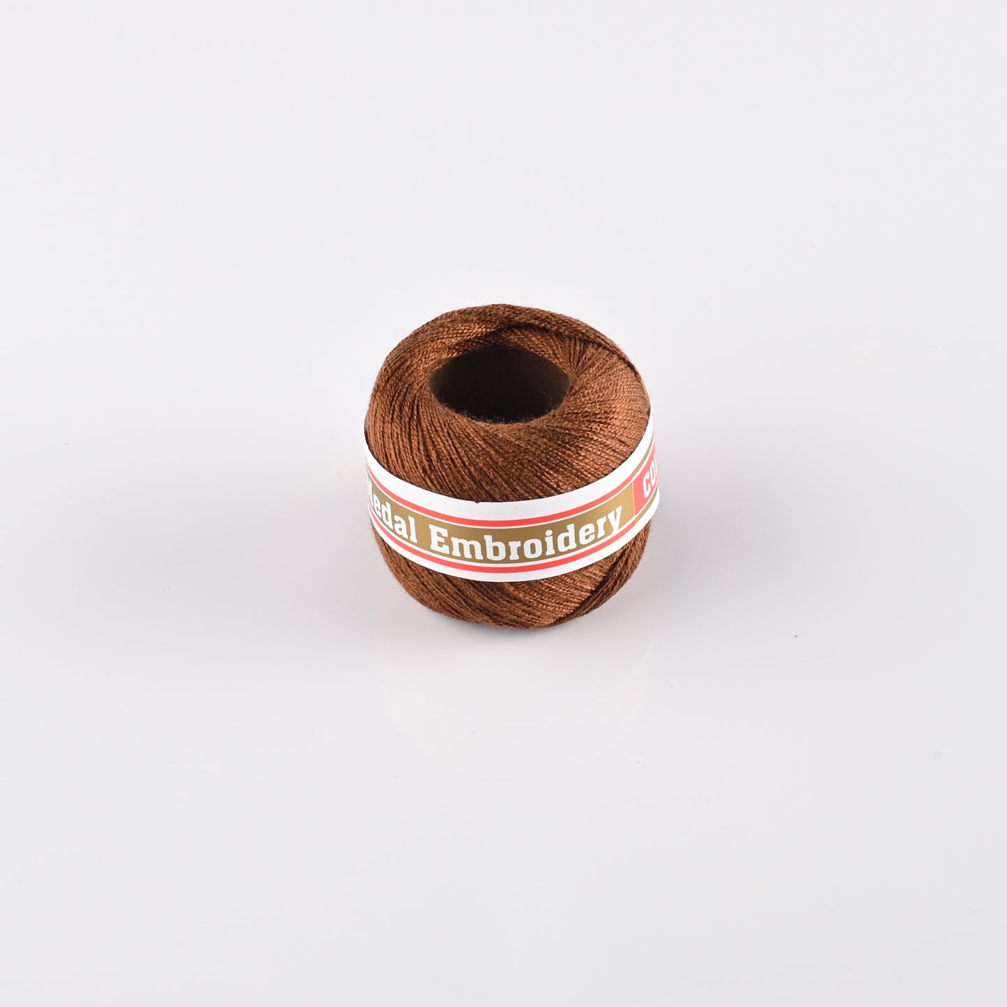 Gold Medal Embroidery Thread Brown #580
