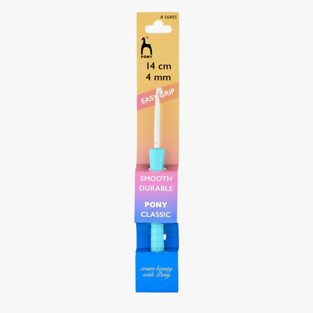 Crochet Hook Easy Grip 14cm 4mm - Ragland Fabrics